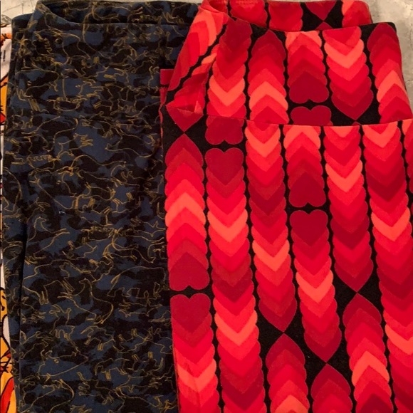 9 pairs of one size Lularoe leggings - Picture 3 of 5